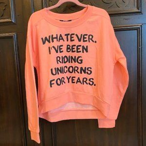 Neon Orange  Sweatshirt